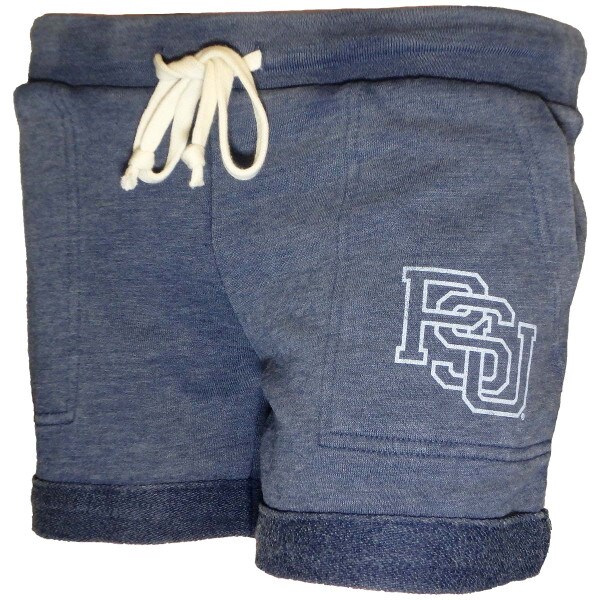 women's French terry shorts navy image